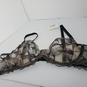 Undress Code Lost In Paradise Bra Black 36D/38C